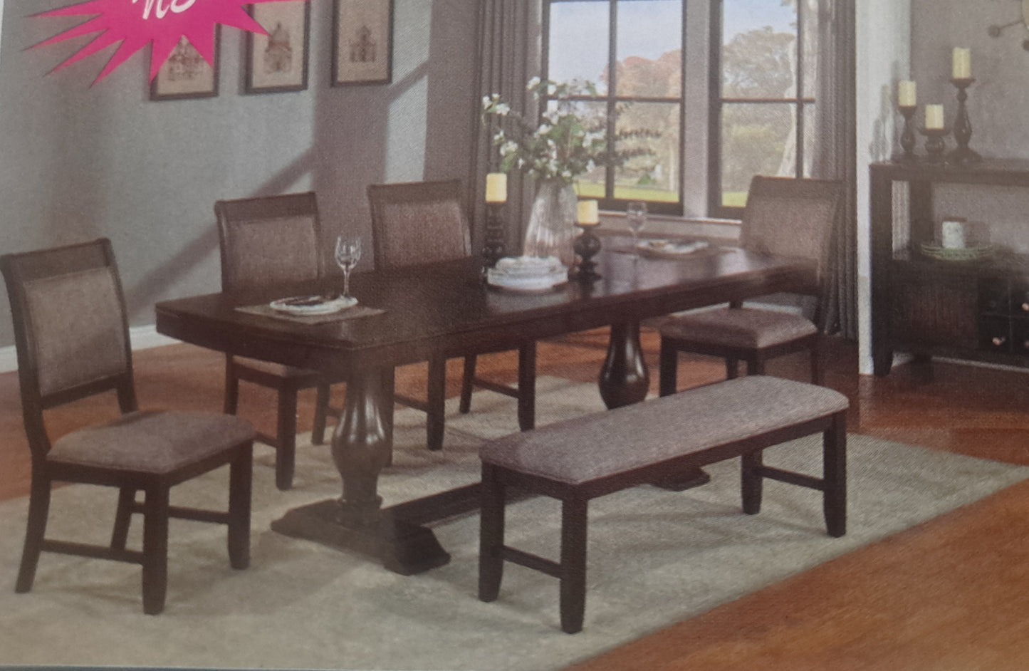 Tarin 6pc Dining Set