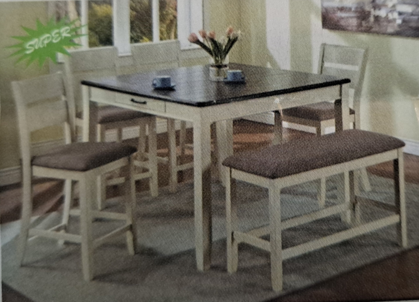 2713Cg 5pc Dining Set