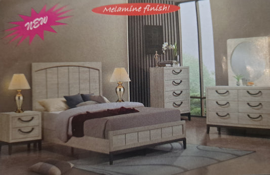 Veda 4pc Bedroom Set BF/D+M/NS